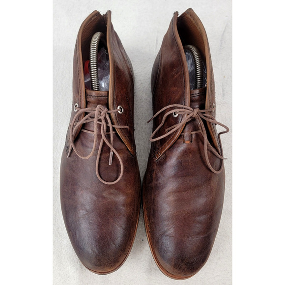 Timberland Boot Co Wodehouse Leather Chukka Boots Men’s 9 Brown - Picture 3 of 8